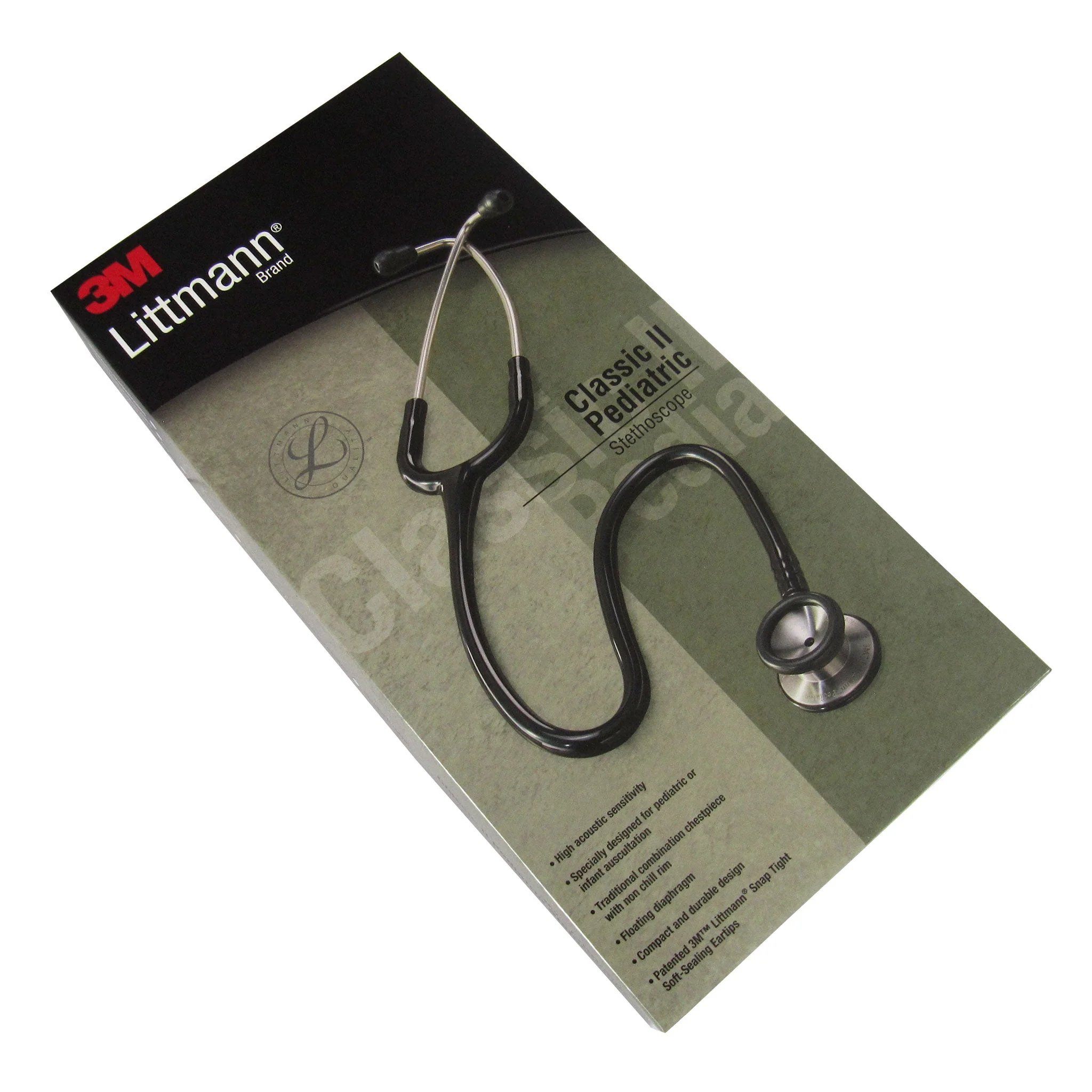 Littmann Classic II Paediatric Stethoscope: Black 2113 - Image 5