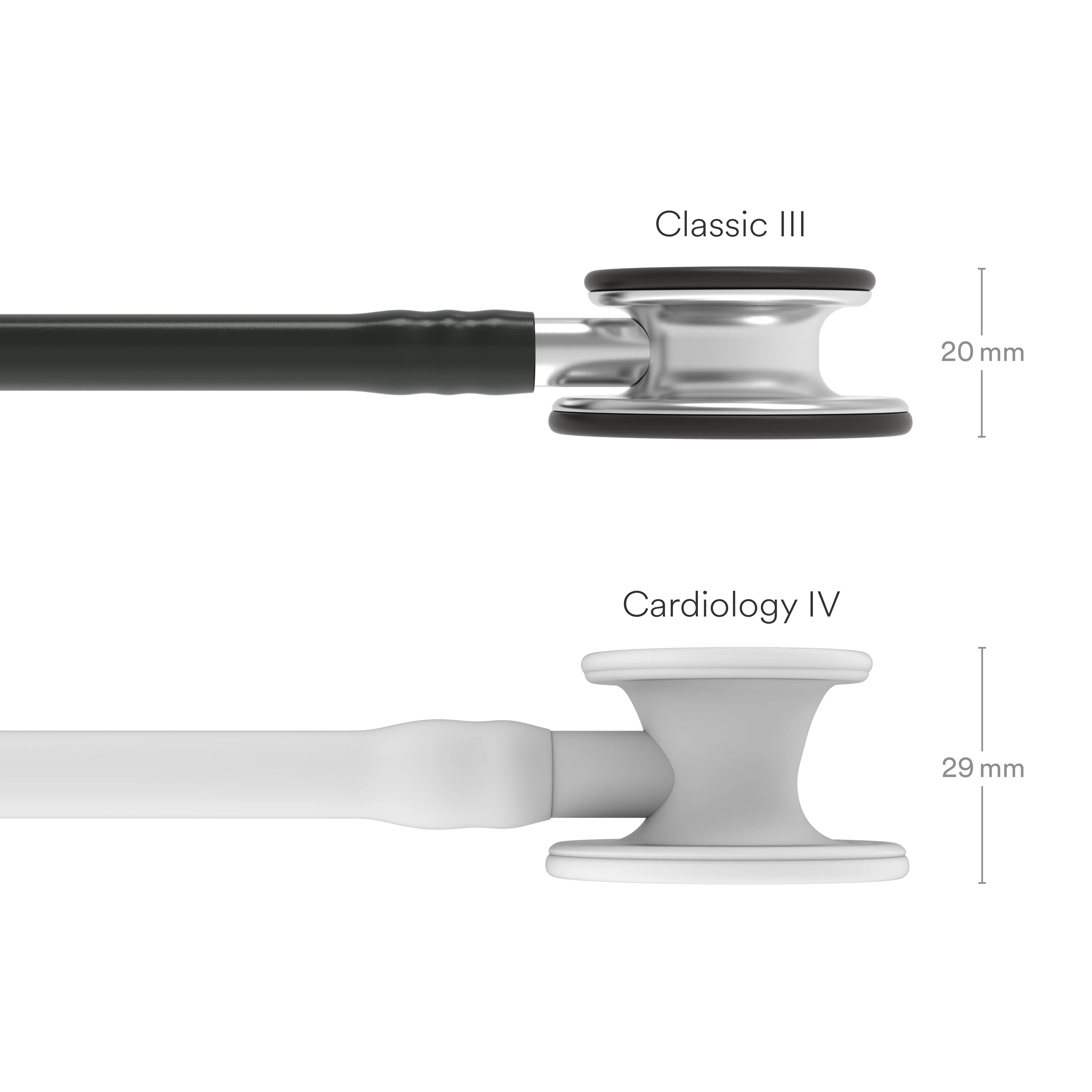 Littmann Classic III Monitoring Stethoscope: Black 5620 - OVER ENGRAVED - Image 6
