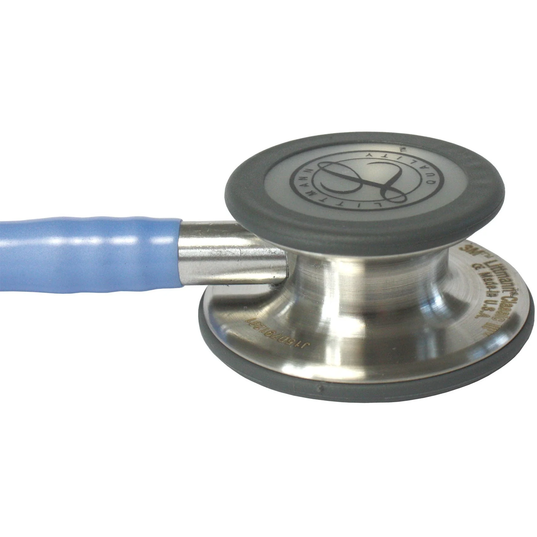 Littmann Classic III Monitoring Stethoscope: Ceil Blue 5630 - OVER ENGRAVED - Image 9