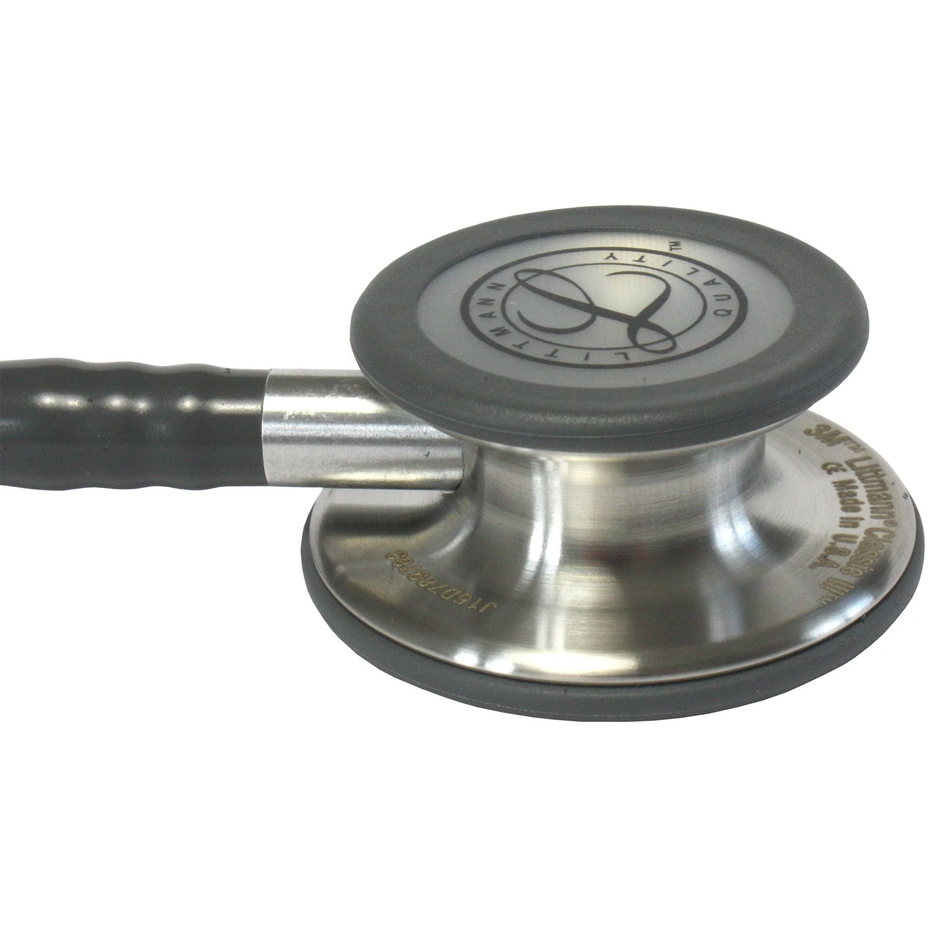 Littmann Classic III Monitoring Stethoscope: Grey 5621 - OVER ENGRAVED - Image 7