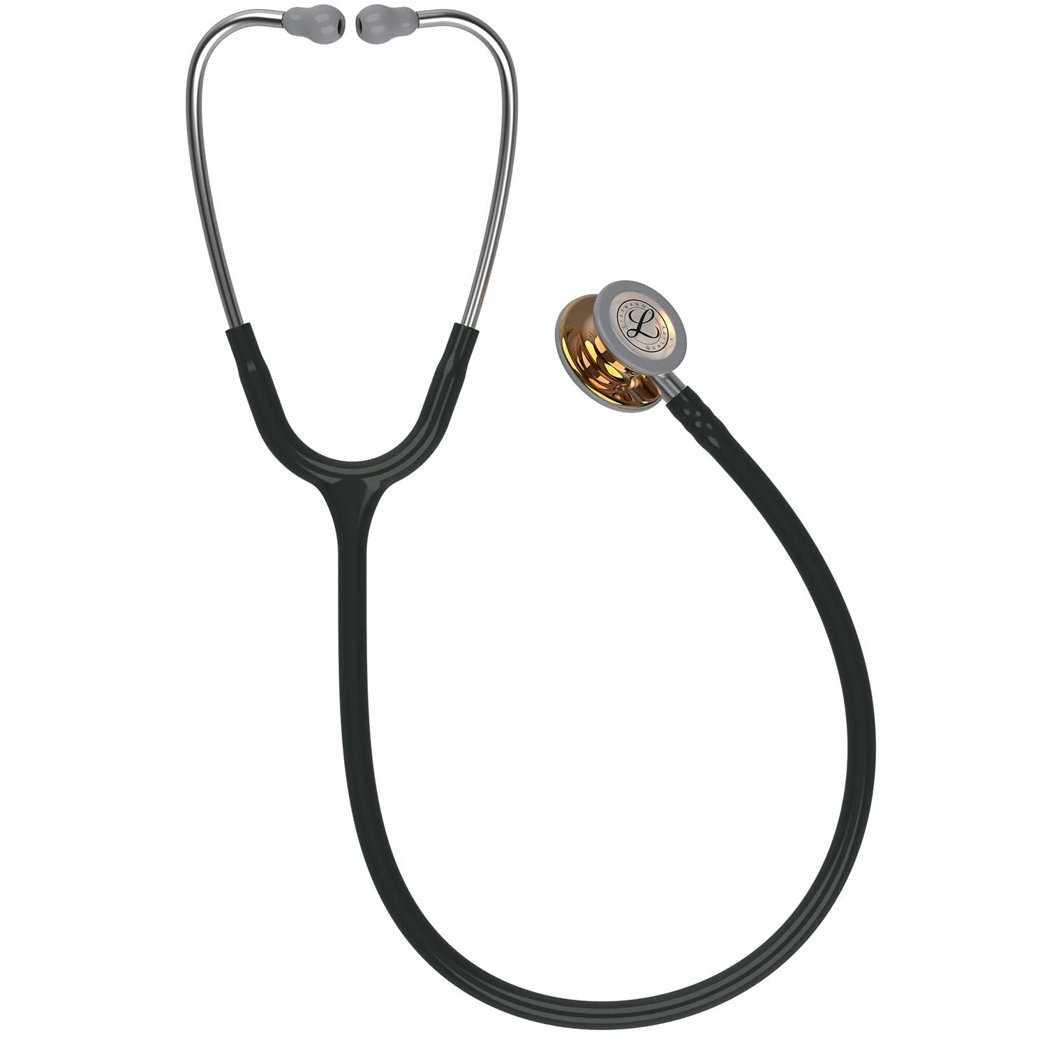 Littmann Classic III Monitoring Stethoscope: High Polish Copper & Black - Limited Edition 5646 - OVER ENGRAVED - Image 4