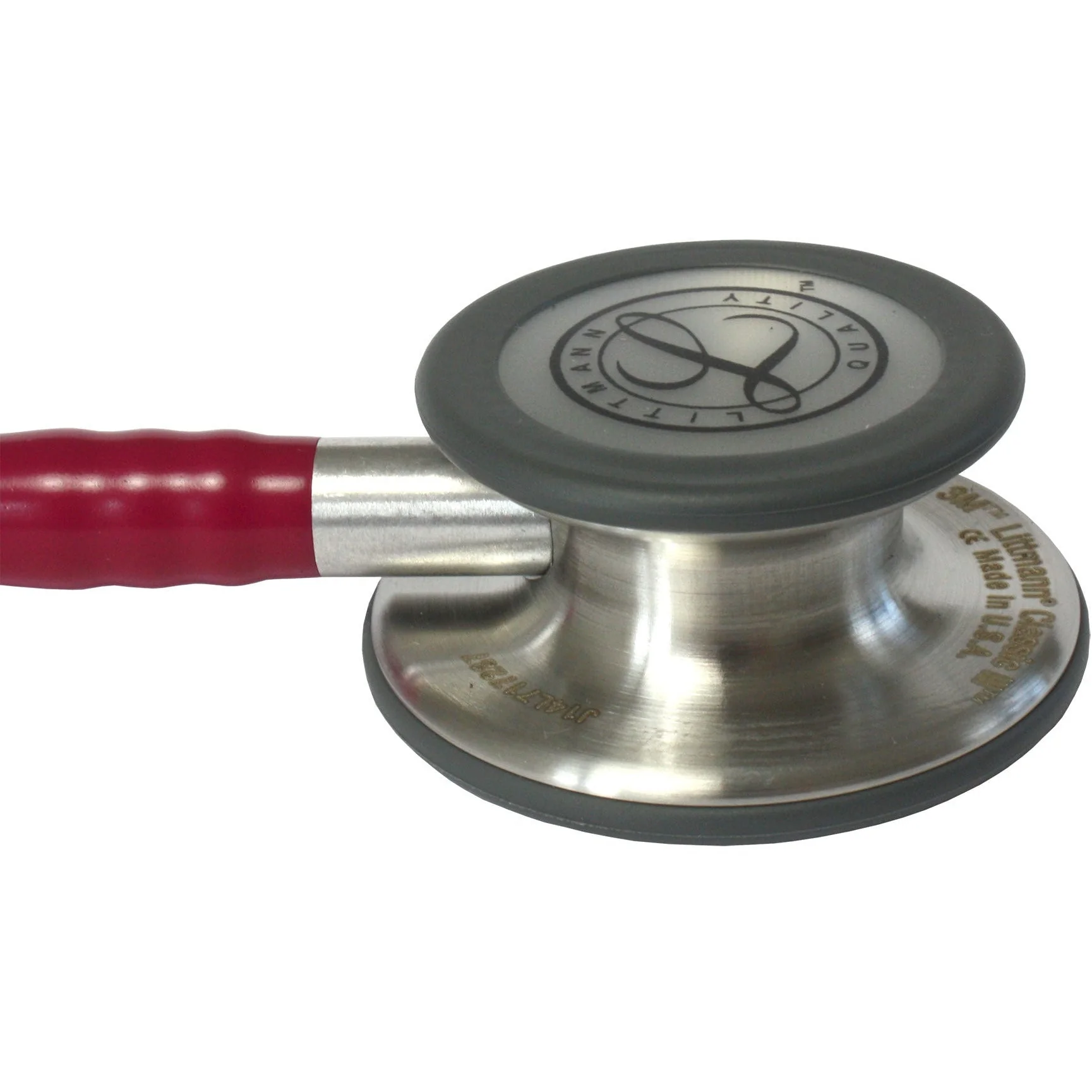 Littmann Classic III Monitoring Stethoscope: Raspberry 5648 - OVER ENGRAVED - Image 7