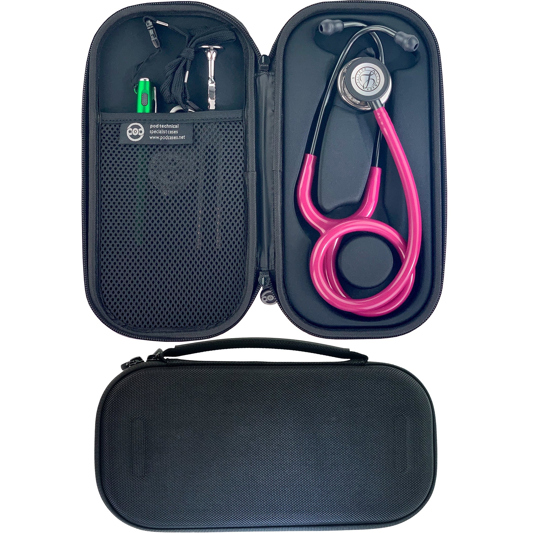 Pod Technical Classicpod Micro Stethoscope Case for Littmann Classic Stethoscopes - All Black - Image 6