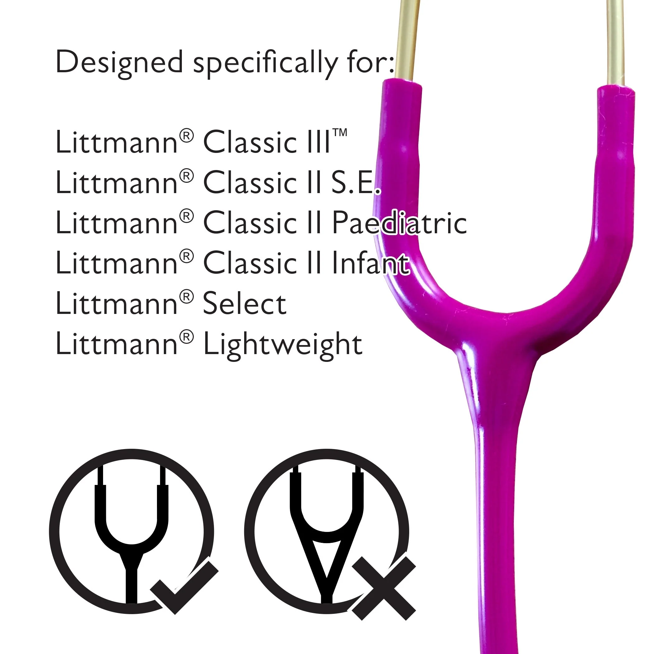 Pod Technical Classicpod Micro Stethoscope Case for Littmann Classic Stethoscopes - Caribbean Blue - Image 3