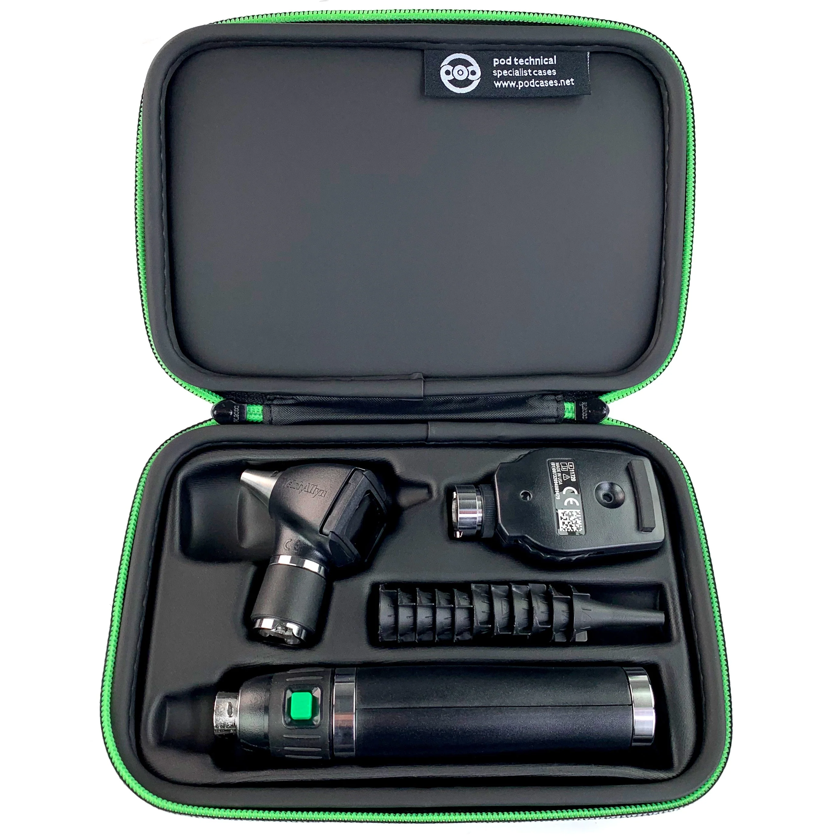Premium Hard Carry Case for Welch Allyn Otoscope & Ophthalmoscope diagnostic sets - Image 3