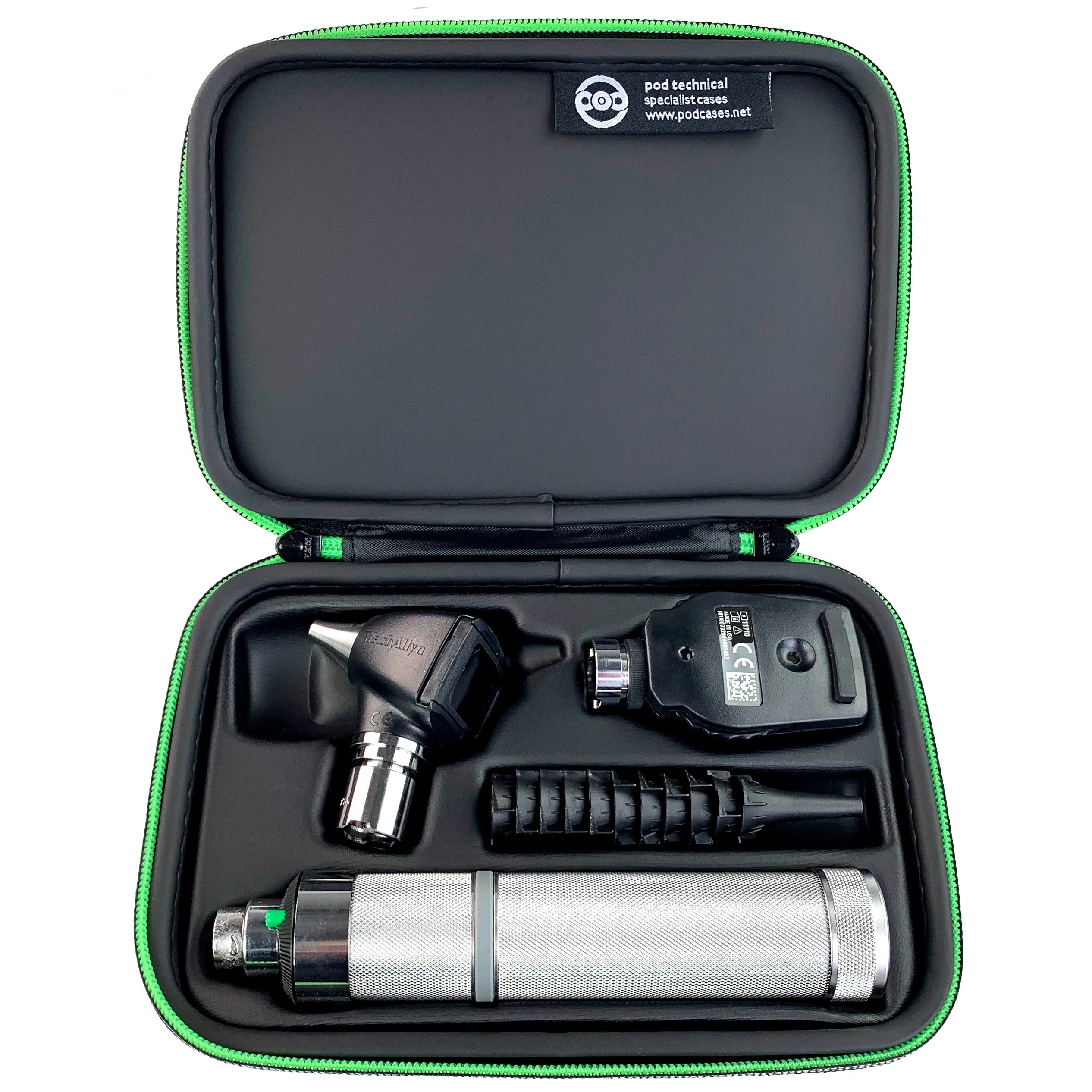 Premium Hard Carry Case for Welch Allyn Otoscope & Ophthalmoscope diagnostic sets - Image 6