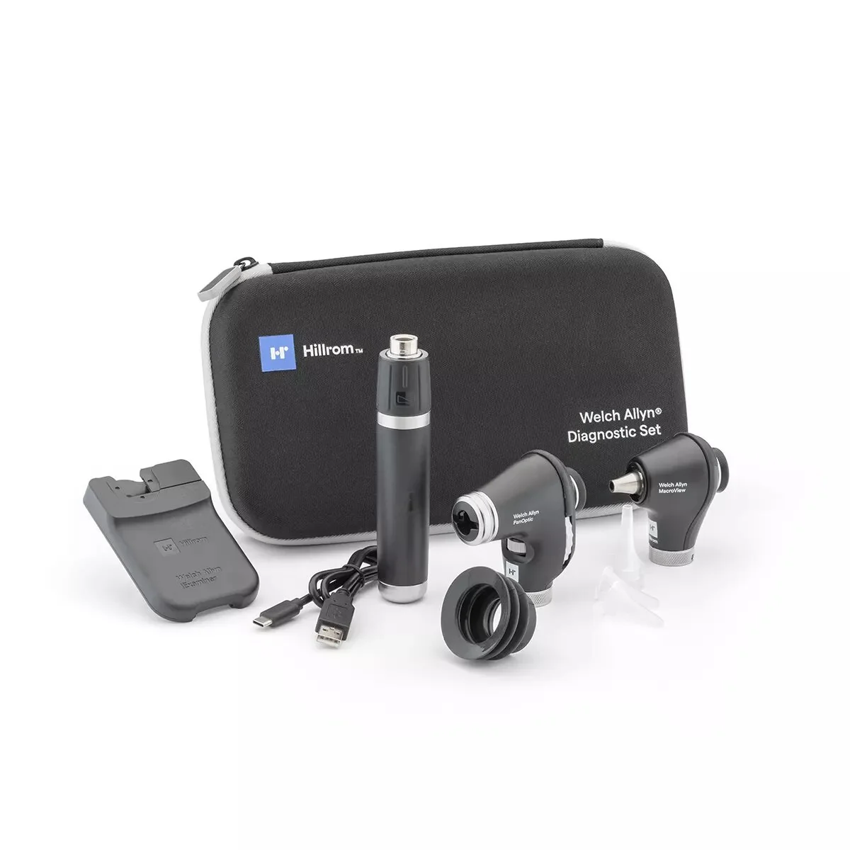 Welch Allyn LED Otoscope & Ophthalmoscope Set with Panoptic Plus & MacroView Plus - Image 7